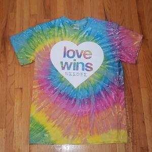 Issues love wins Tie Dye Tee